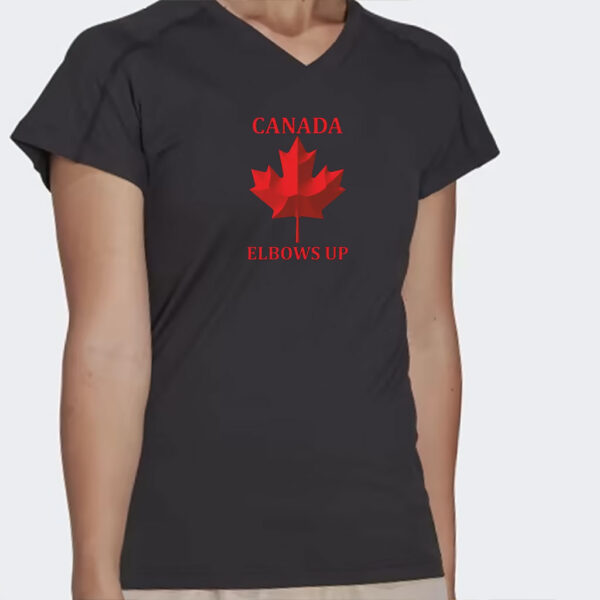 Elbows Up Canada Shirt, Canadian Hockey Shirt, Maple Leaf Canada Shirts