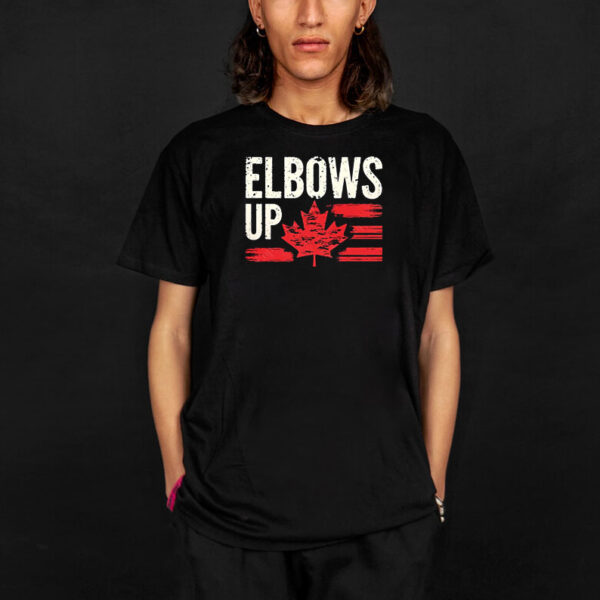 Elbows Up Canada Shirt, Canadian Pride T-Shirt, Elbows Up, Canada Shirt