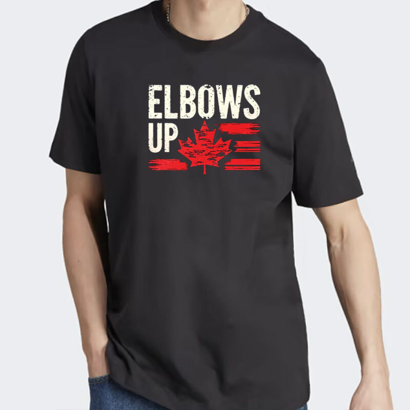 Elbows Up Canada Shirt, Gift for Canadians, ELBOWS UP EST 1867, Canadian Pride T-Shirt