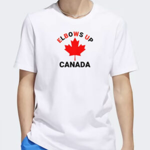 Elbows Up Canada Support Canadian Sovereignty Unisex t-shirt