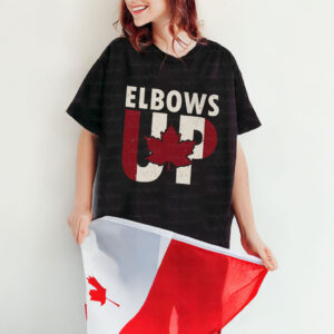 Elbows Up Canada Supportive Shirt, Elbows Up Est 1867 Shirt