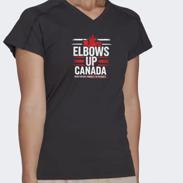 Elbows Up Canada T-Shirt, Never the 51st State Shirt, Anti-Trump Canada Shirt, Canadian Liberal Protest Shirt