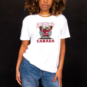 Elbows Up Canada T-Shirt, True North Strong and Free Shirt