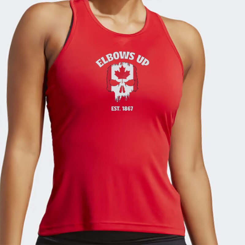 Elbows Up Canada T-Shirt, Unisex Never 51 Tee, Canadian Pride Shirt, Patriotic Shirt