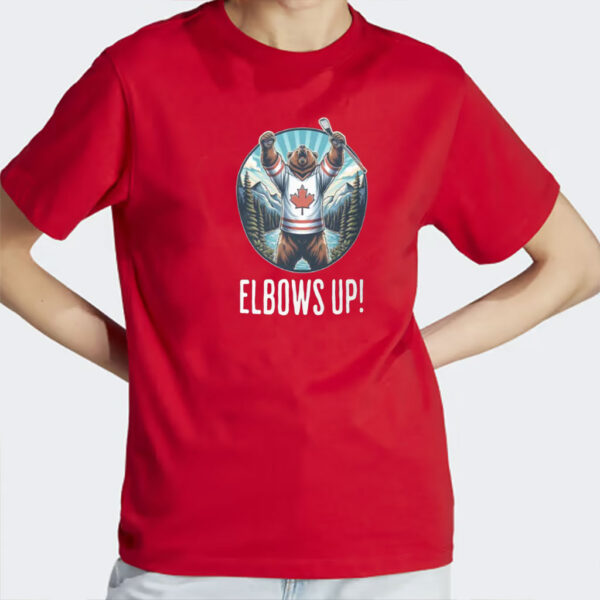 Elbows Up! Canada TShirt, Canada Hockey Tee, Canada Not For Sale Shirt