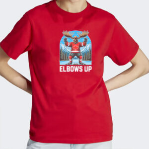 Elbows Up Canada TShirt, Canadian Moose Hockey Tee, Canada Not For Sale Shirt