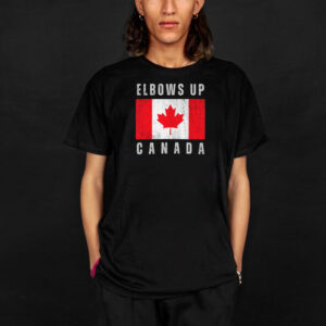 Elbows Up Canada Tee Shirt