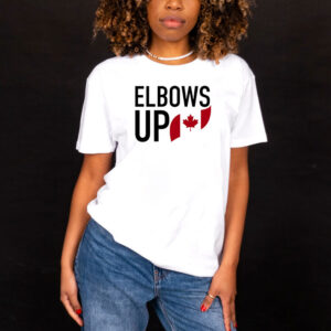 Elbows Up Canada, Trendy Canadian, Maple Leaf Flag, Canada Pride Shirt