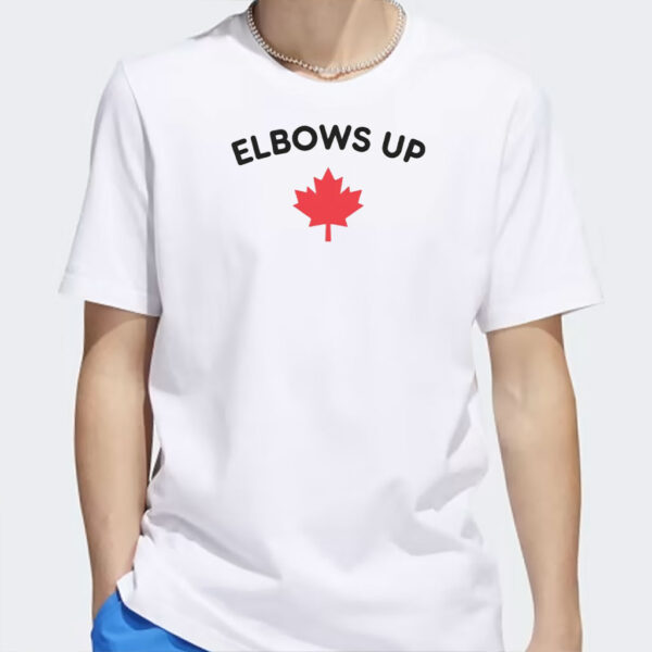 Elbows Up Canada True North Strong and Free Proud Canadian T-Shirt, Retro, Vintage Shirts