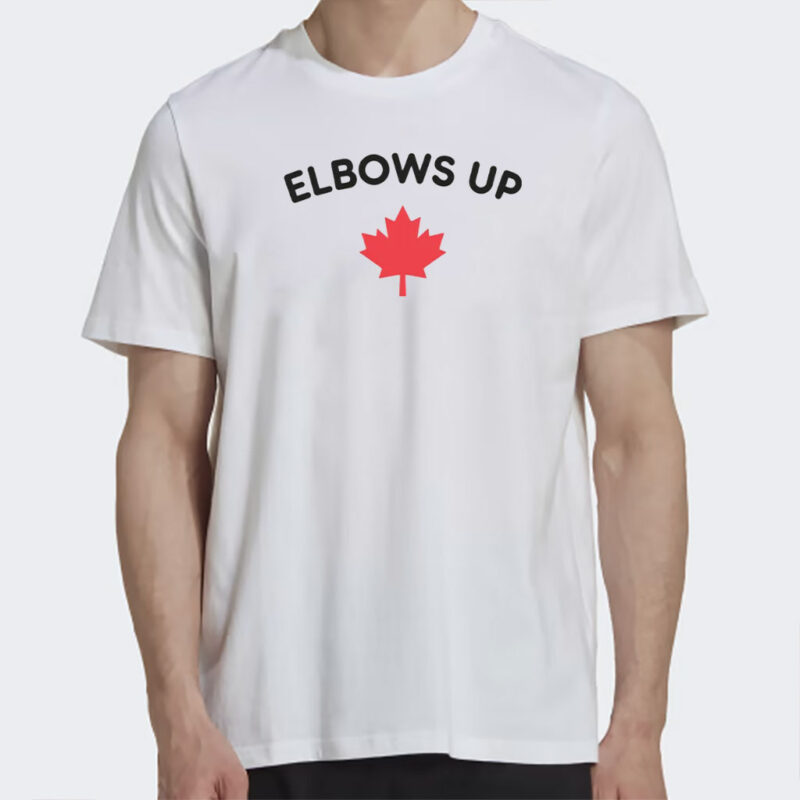 Elbows Up Canada True North Strong and Free Proud Canadian T-Shirt, Retro, Vintage Shirts