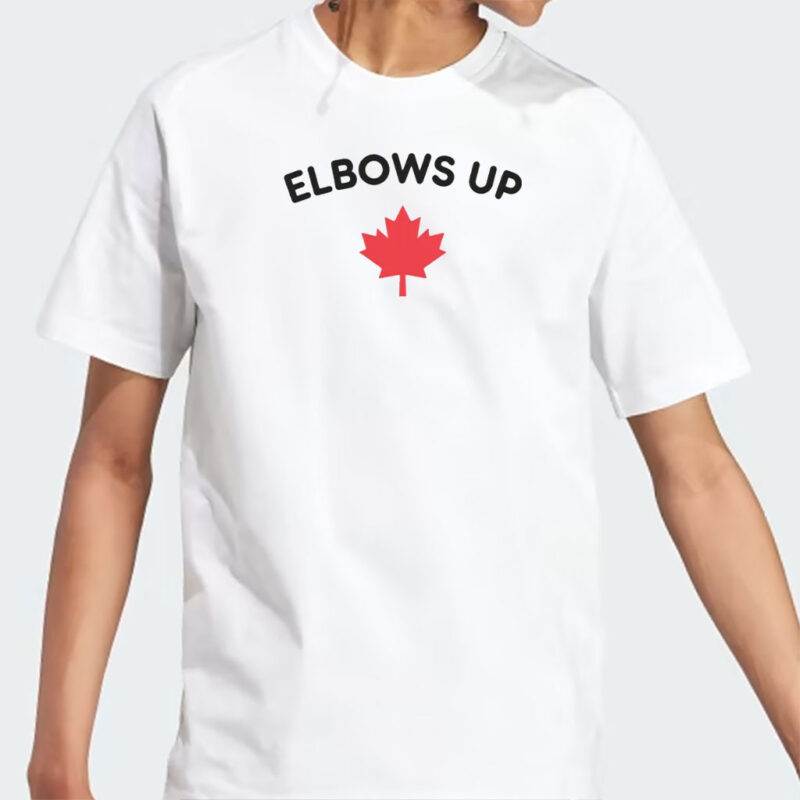 Elbows Up Canada True North Strong and Free Proud Canadian T-Shirt, Retro, Vintage Shirts