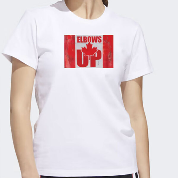 Elbows Up Canada Unisex Garment-Dyed T-shirt