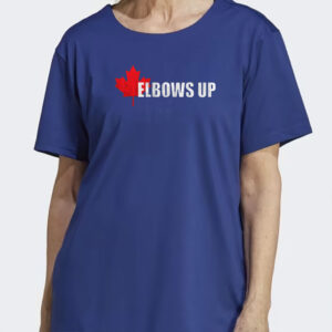 Elbows Up Canada Unisex T-shirt, Canadian Pride Tee, Maple Leaf Shirt