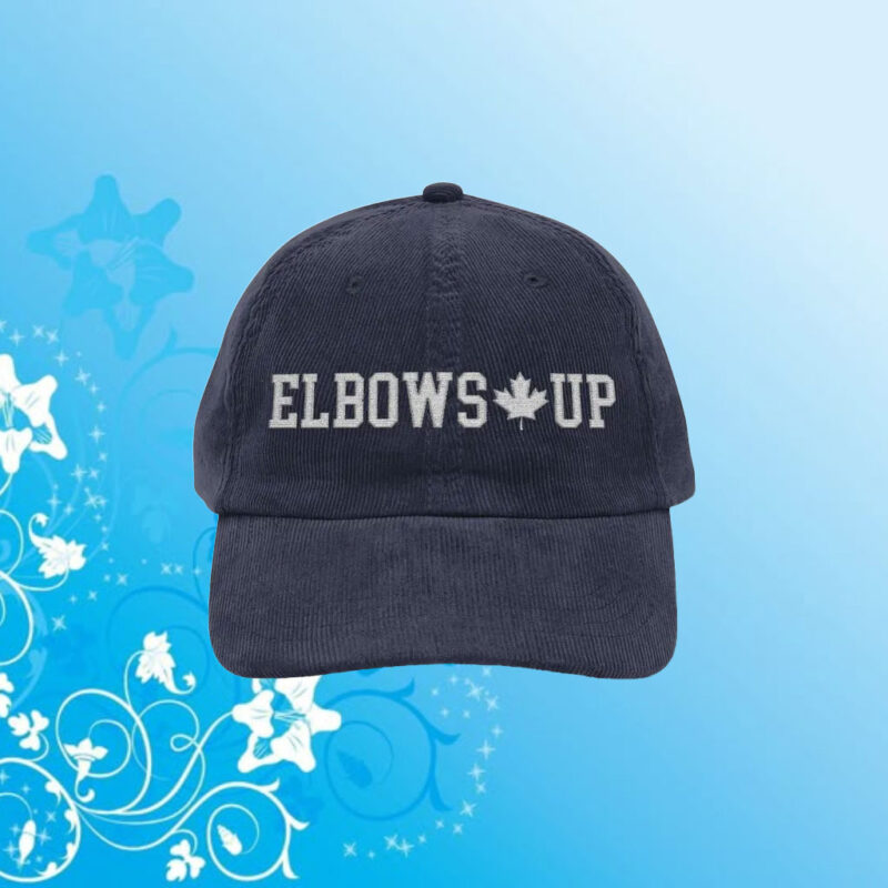 Elbows Up Canadian Corduroy Hat