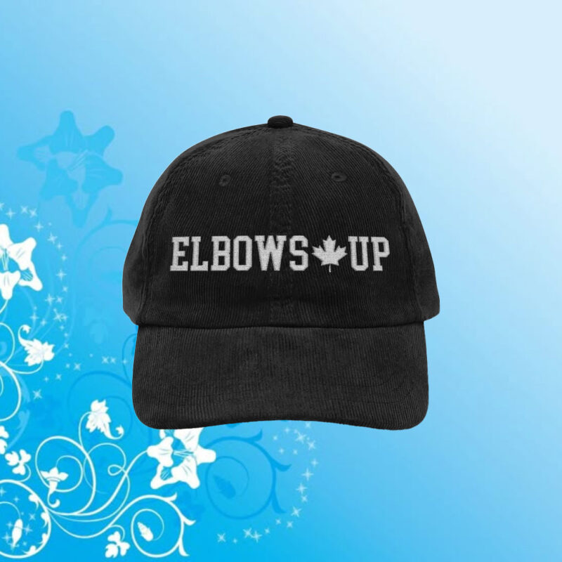 Elbows Up Canadian Corduroy Hat