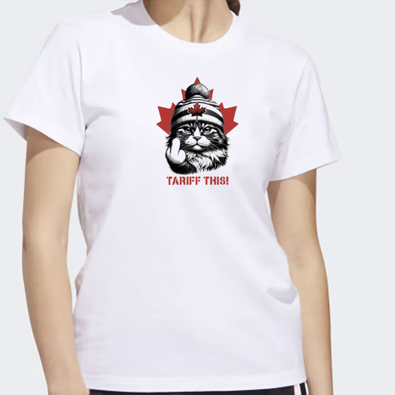Elbows Up , Cat Tariff This Shirt