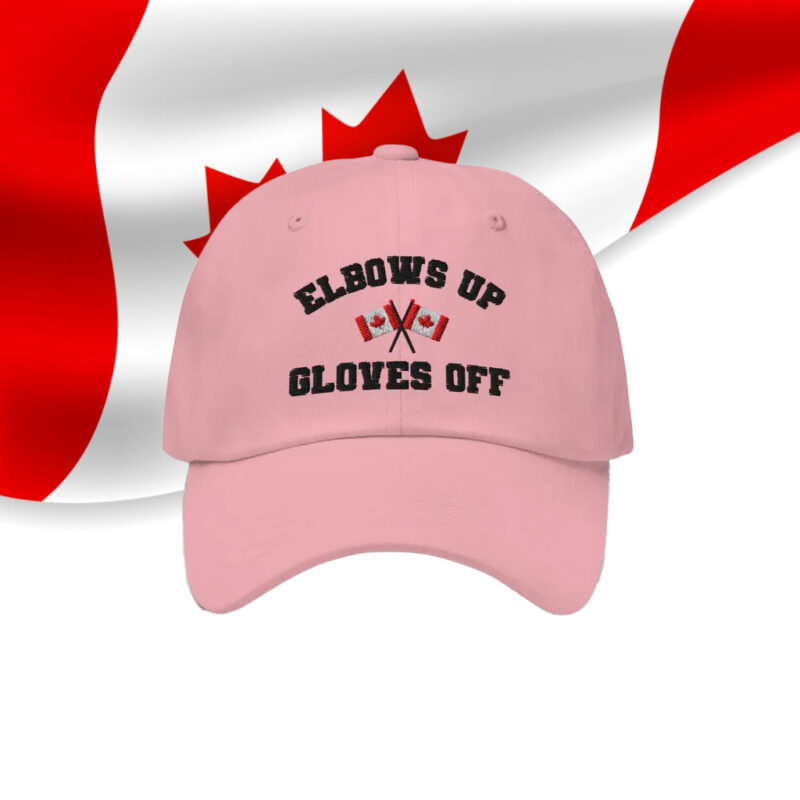 Elbows Up Embroidered Canada Hat For Men & For Women, Never 51 Caps