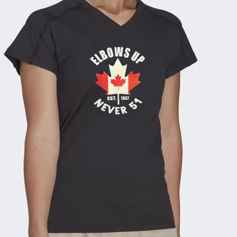 Elbows Up Est 1867 Never 51 Shirt, Elbows Up Shirts