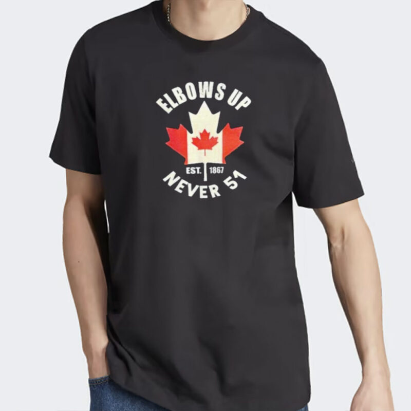 Elbows Up Est 1867 Never 51 Shirt, Elbows Up Shirts
