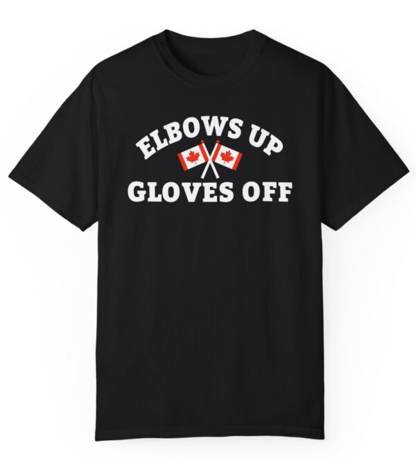 Elbows Up Gloves Off Unisex Shirt