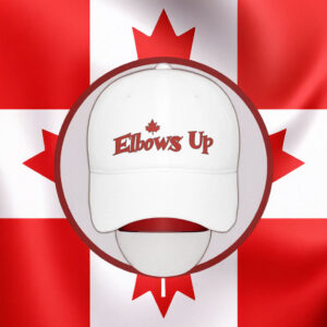 Elbows Up Hat, Canadian Pride Snapback