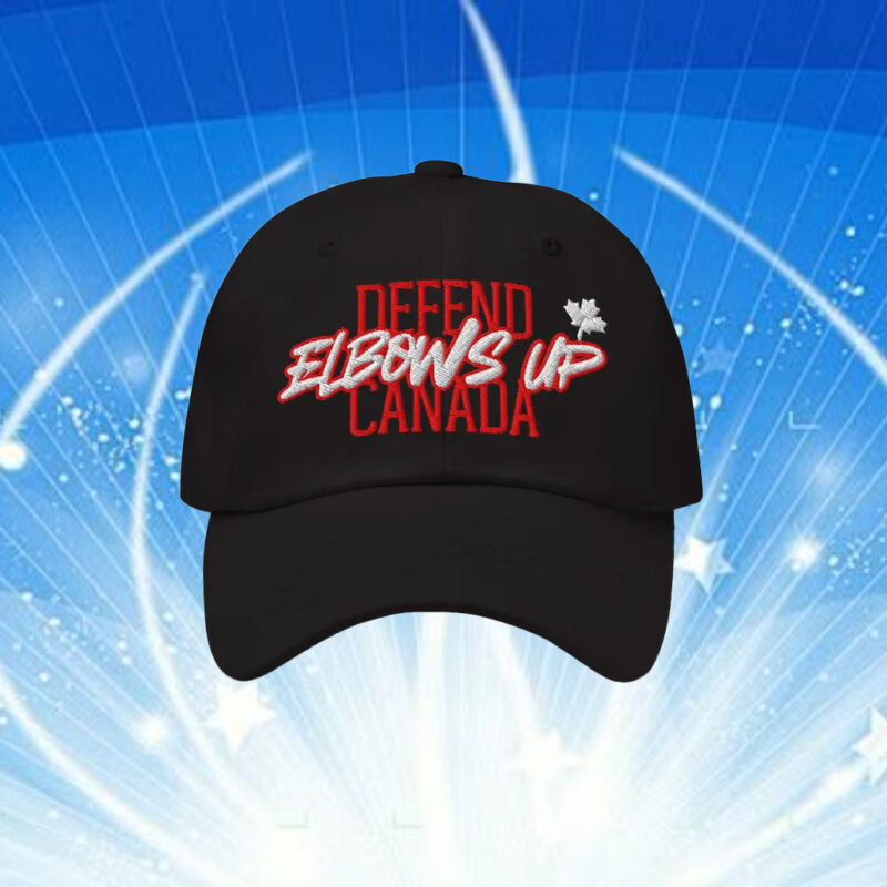 Elbows Up Hat, Defend Canada Hat, Canada Patriotic Hat
