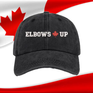 Elbows Up Hat, Embroidered Canada Hat, Canadian Independence Hat