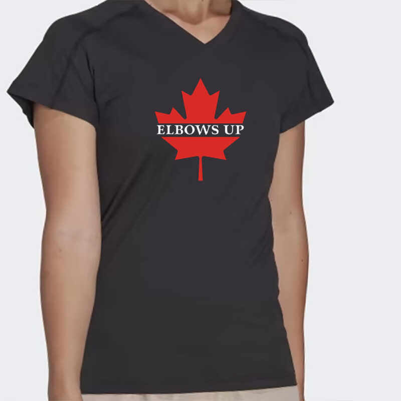 Elbows Up Shirt, Canada T-shirt, Canadian Pride Shirt, Maple Leaf Shirt, SNL Mike Myers Shirt