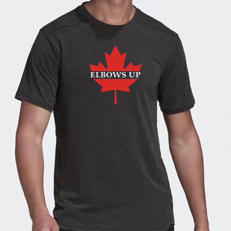 Elbows Up Shirt, Canada T-shirt, Canadian Pride Shirt, Maple Leaf Shirt, SNL Mike Myers Shirt