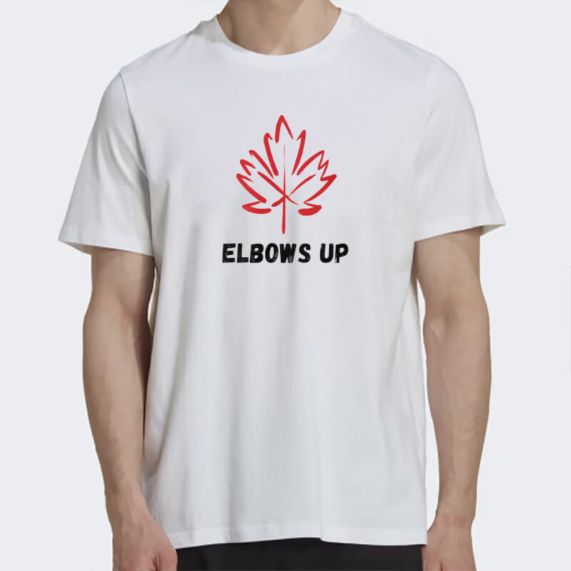 Elbows Up Shirt, Canadian Pride Shirt, Small Canadian Business, Stand Strong Canada Shirt
