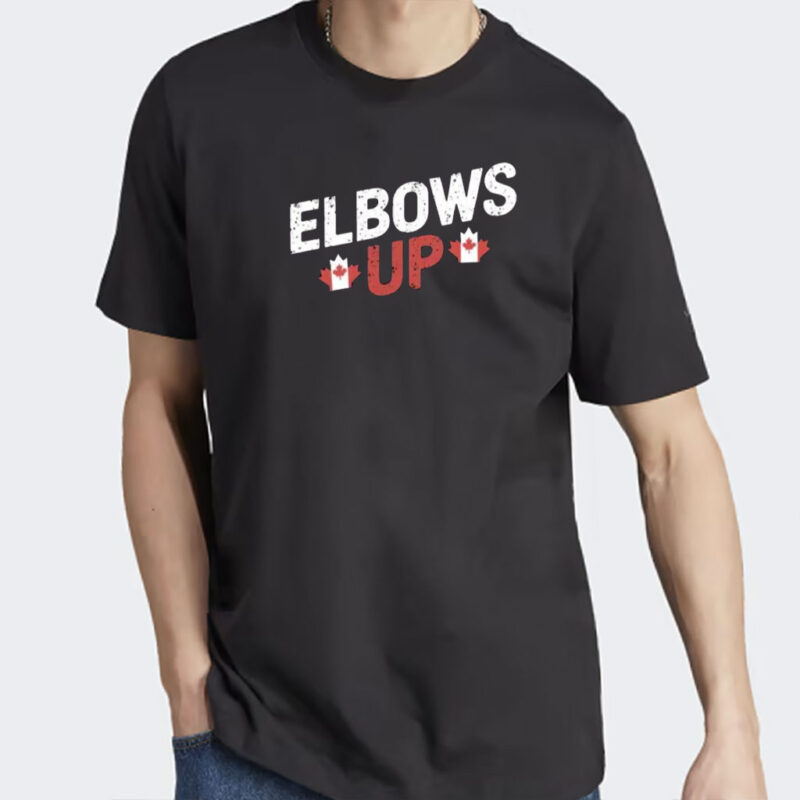 Elbows Up Shirt For Canada Day, Funny Political Shirt