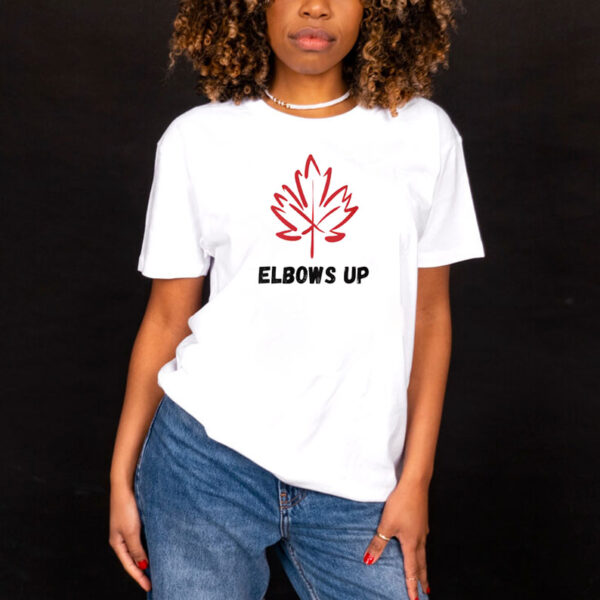 Elbows Up Shirt, Stand Strong Canada, Canadian Pride Shirt