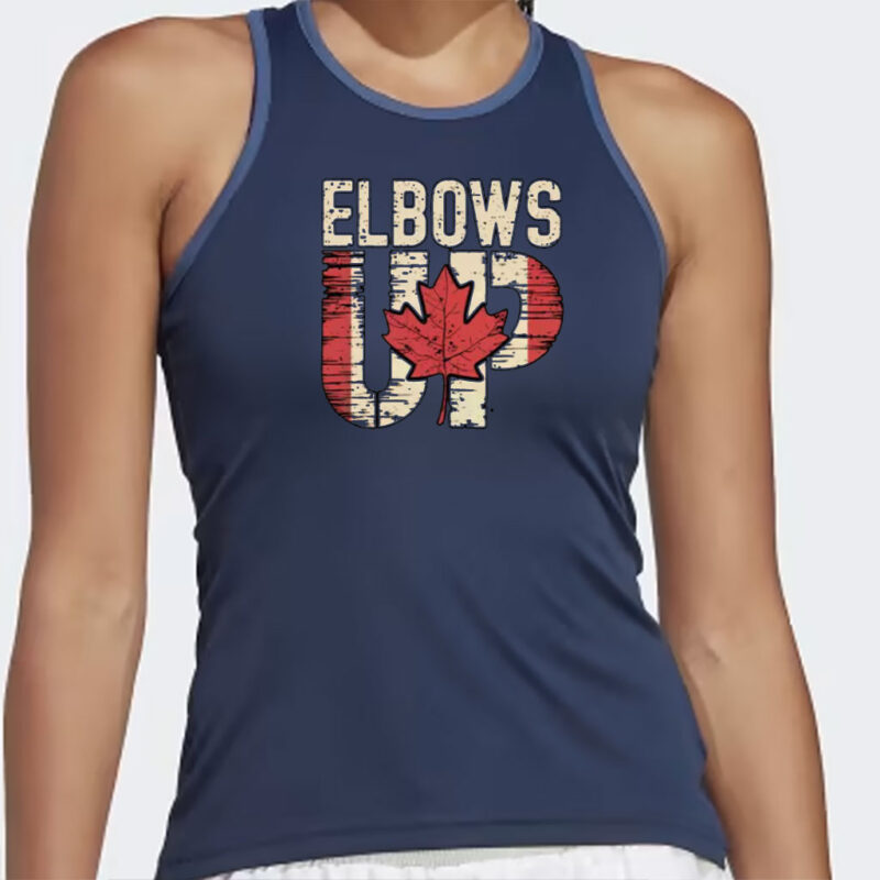 Elbows Up Shirt, True North Strong and Free, Canadian Hockey Culture, Never the 51st State, Proud Canadian Shirt