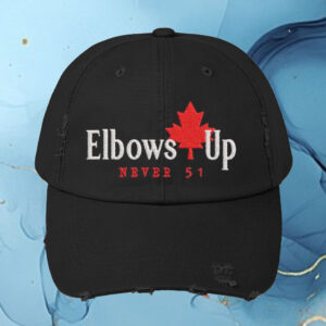 Elbows up Canada Cap, Maple Leaf Canada Hat, Strong and Free Canadian Classic Cap, Embroidered Canada Hat