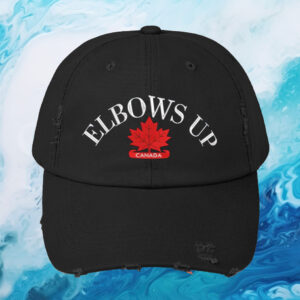 Embroidered Canada Elbows Up, Canadian Pride Hat