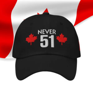 Embroidered Canada Hat for Men for Women, Never 51, Its not for Sale Dad Cap