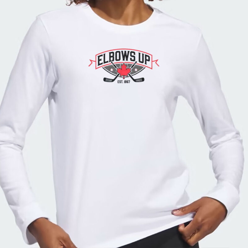 Hockey Elbows Up Est 1867 Shirt