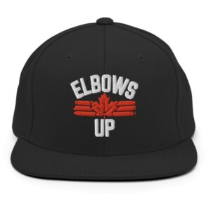 Never The 51st State Elbows Up Canadas Hat