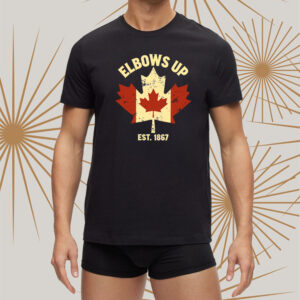 No Tariffs Canada Elbows Up T-Shirt