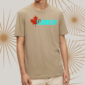 North Strong Elbows Up Canada T-Shirt