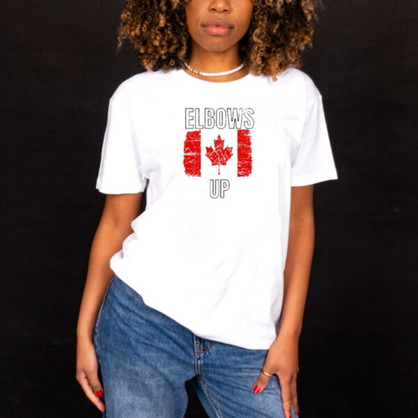 Official Elbows Up Shirt Canada Strong Political Statement T-Shirts