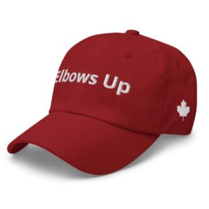 Original ELBOWS UP CANADA Hat