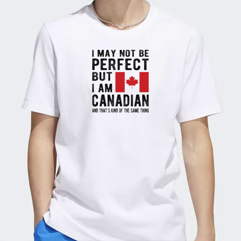 Proud Canadian Flag Canada Heritage Canadian Roots Shirt
