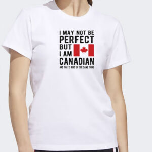 Proud Canadian Flag Canada Heritage Canadian Roots Shirt