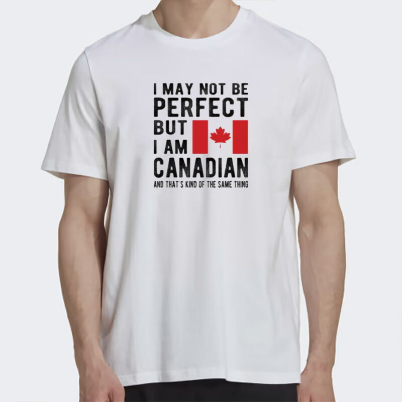 Proud Canadian Flag Canada Heritage Canadian Roots Shirt
