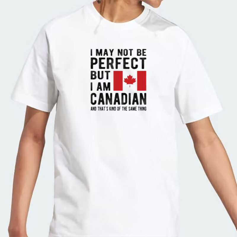 Proud Canadian Flag Canada Heritage Canadian Roots Shirt