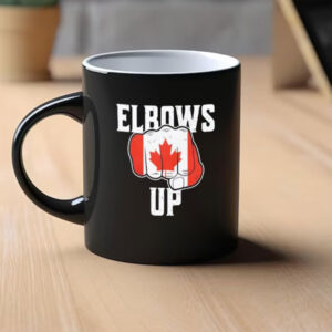 Punch Elbows Up Canada Hand Mug