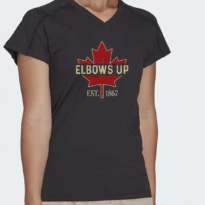 Retro Elbows Up Est 1867 Shirt True North Strong and Free Tshirt