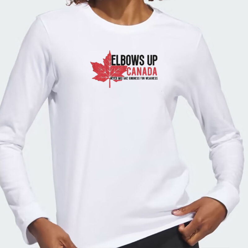 Retro Elbows Up Shirt Never Mistake Kindness for Weakness Tshirt