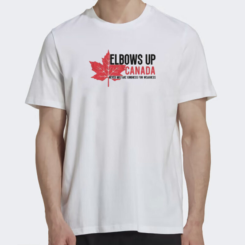 Retro Elbows Up Shirt Never Mistake Kindness for Weakness Tshirt